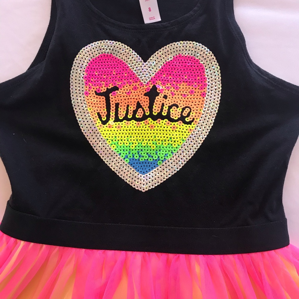 Justice Neon Dress
